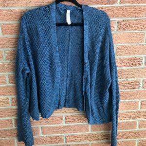 Navy blue cardigan